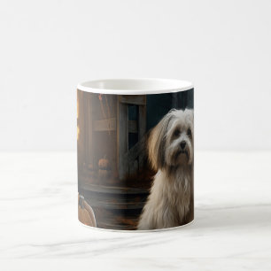 Havanese Halloween Beängstigend Kaffeetasse