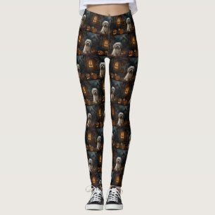 Havanese Halloween Beängstigend Leggings