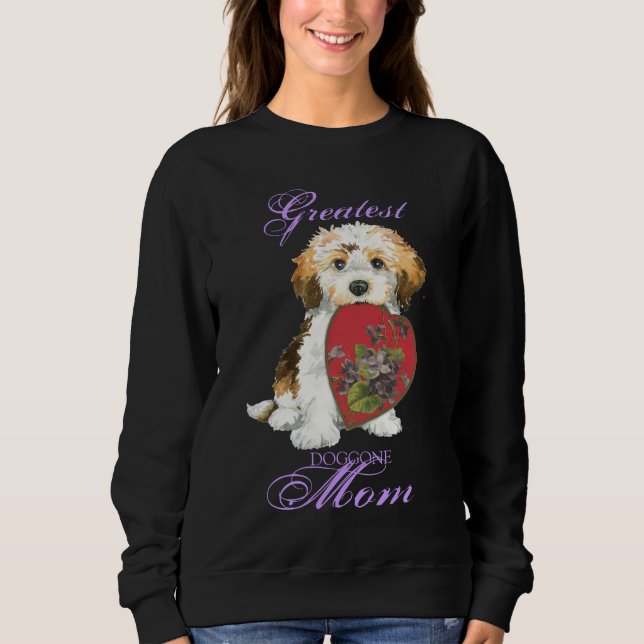 Havanese Heart Mama Sweatshirt (Vorderseite)