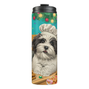 Havanese Holiday Baking: Festliche Weihnachten Thermosbecher