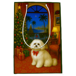 Havanese Holiday  Mittlere Geschenktüte