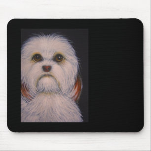 HAVANESE HUND CUTOMIZE Mousepad
