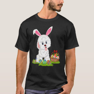 Havanese Hund Ostereier Jagd Bunny Havanese Est T-Shirt