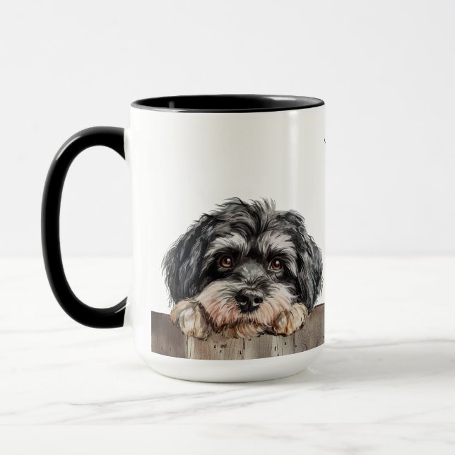 Havanese Hund Tasse (Links)
