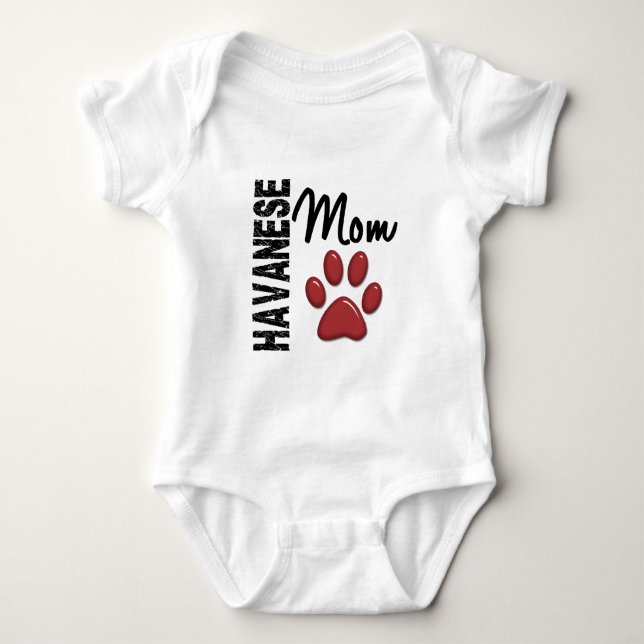 Havanese Mama 2 T-Shirt (Vorderseite)