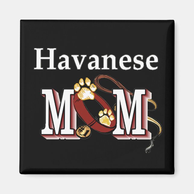 Havanese MAMA Geschenke Magnet (Vorne)
