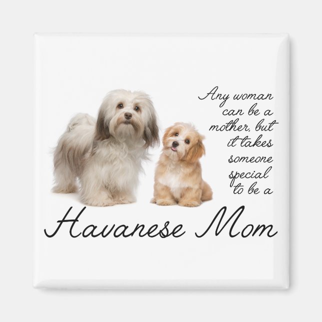 Havanese Mama Magnet (Vorne)