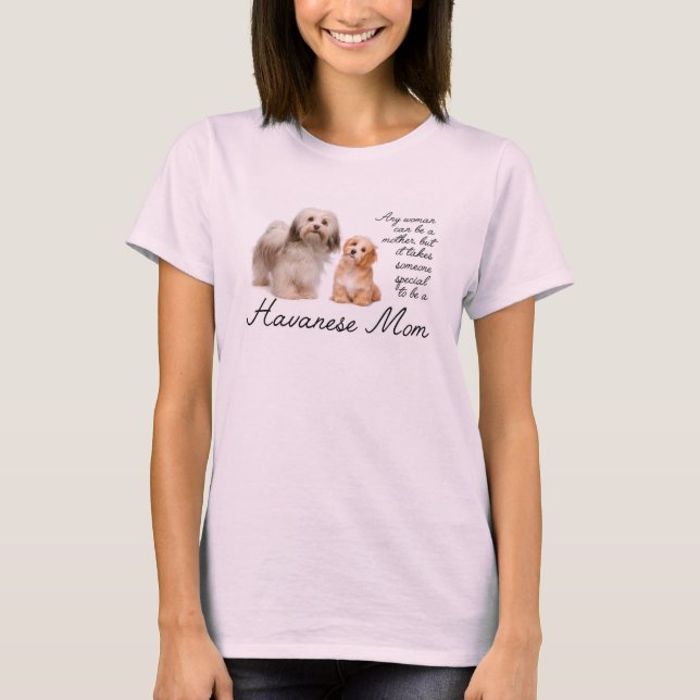 Havanese Mama T - Shirt (Vorderseite)