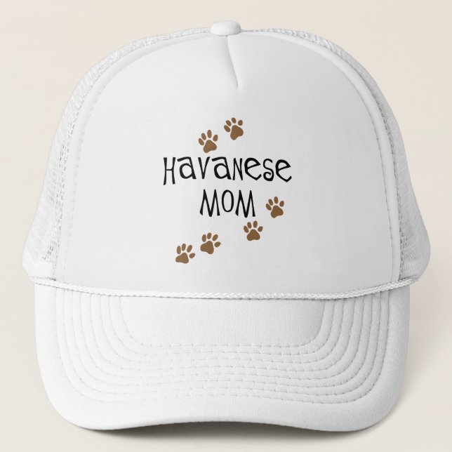 Havanese Mama Truckerkappe (Vorderseite)