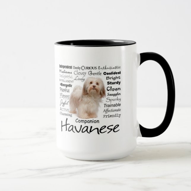 Havanese Merkmal-Tasse Tasse (Rechts)