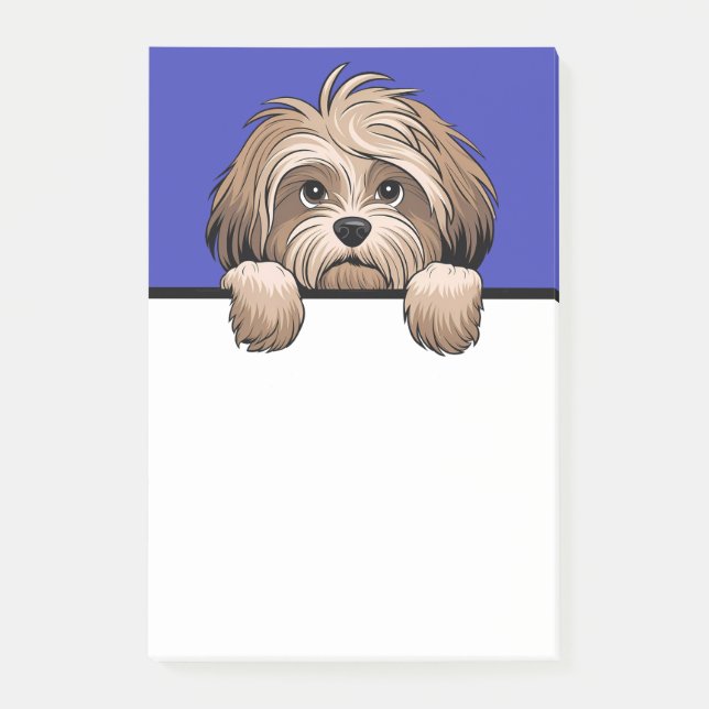 Havanese Niedlich Havanese Puppy Lover Geschenke Post-it Klebezettel (Vorderseite)