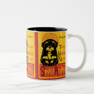 Havanese niedliche Hundekaffee-Tasse Zweifarbige Tasse