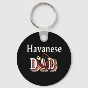 Havanese Papa Schlüsselanhänger