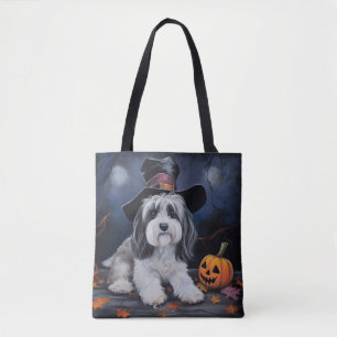 Havanese Pumpkins Halloween Beängstigend