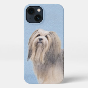 Havanese (Silber) Malerei - Niedliche Original Hun iPhone 13 Hülle