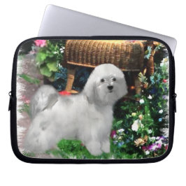 Havanese Summer Garden Laptopschutzhülle