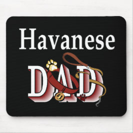 Havanese Vater Geschenke Mousepad