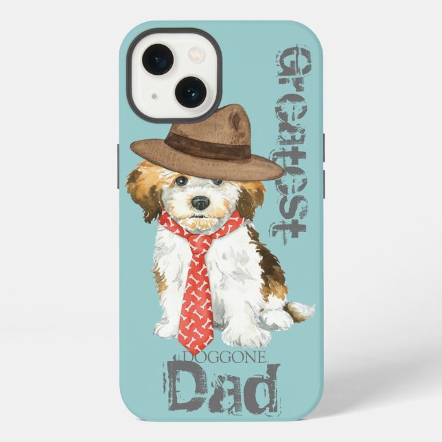 Havanese Vater iPhone Hülle (Rückseite)