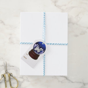 Havanese Weihnachten Geschenkanhänger