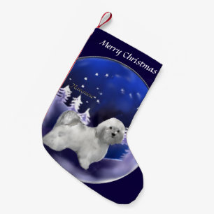 Havanese Weihnachten Kleiner Weihnachtsstrumpf