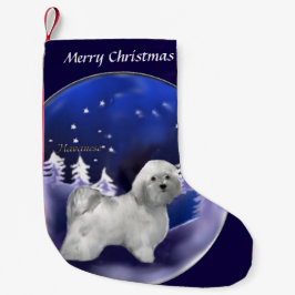 Havanese Weihnachten Kleiner Weihnachtsstrumpf