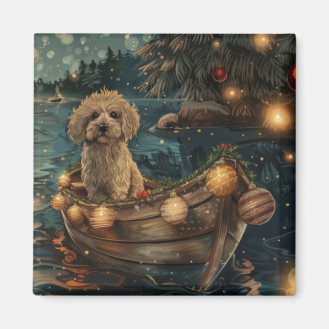 Havanese Weihnachtsfest Reise Magnet (Vorne)