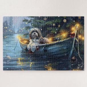 Havanese Weihnachtsfest Reise Puzzle