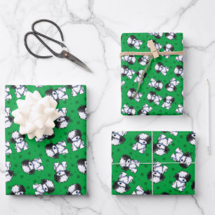 Havanese Wrapping Paper Set 3 Sheets Geschenkpapier Set