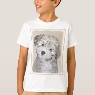 Havanesische Welpenmalerei - Niedliche Original Hu T-Shirt