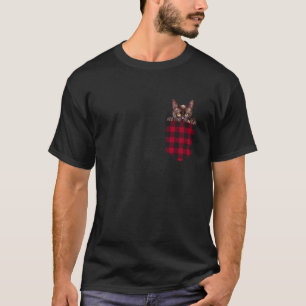 Havanna-Braunkatze in der Tasche schaut Kitten-Lie T-Shirt
