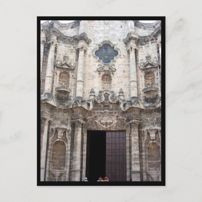 Havanna Kathedrale Postkarte (Vorderseite)