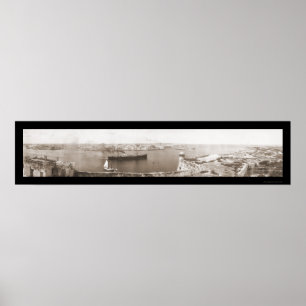 Havanna, Kuba Abfahrt Foto 1911 Poster