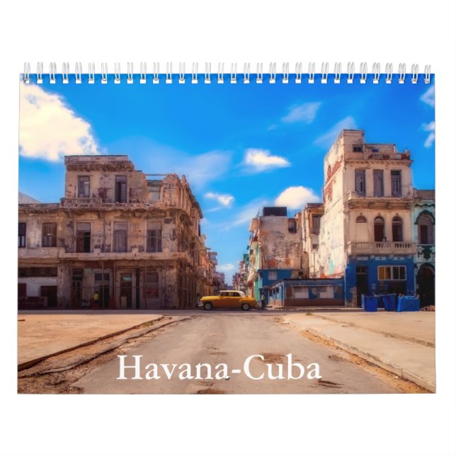 Havanna-Kuba-Kalender Kalender (Titelbild)