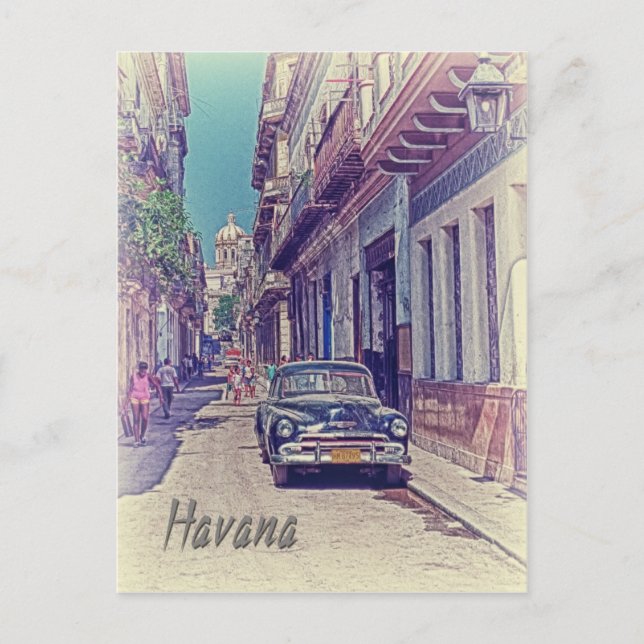 Havanna, Kuba Postkarte (Vorderseite)