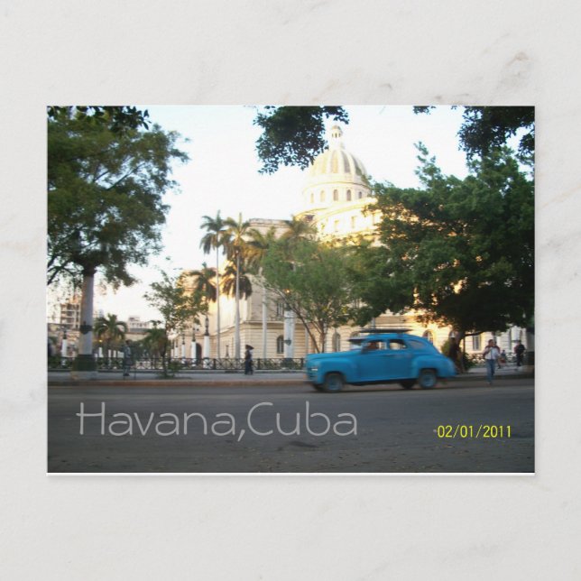 Havanna, Kuba Postkarte (Vorderseite)