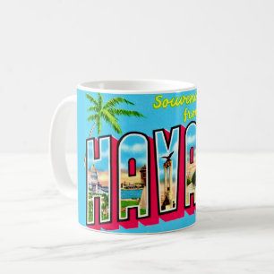 Havanna Kuba Souvenir Postkarte Tasse