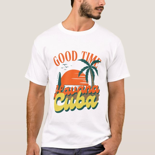 Havanna Kuba T-Shirt (Vorderseite)
