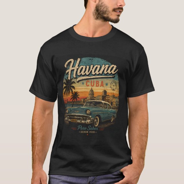 Havanna, Kuba T-Shirt (Vorderseite)