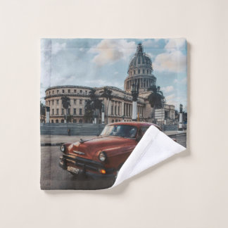 Havanna Kuba Vintage-Klassiker Waschlappen