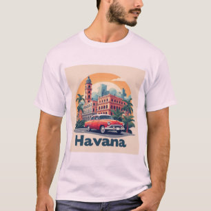 Havanna Kuba Vintage Reise Geschenk 🌎 T-Shirt