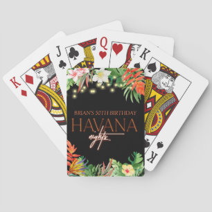 Havanna Nächte, Havanna Nächte Party, Tropisch  Spielkarten