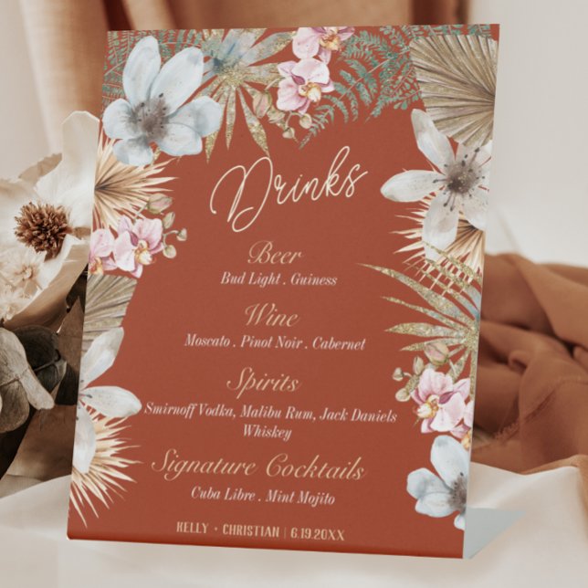 Havanna Nights Tropical Cuban Drinks Bar Sockelschild (Von Creator hochgeladen)