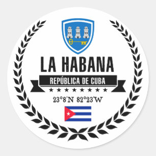 Havanna Runder Aufkleber