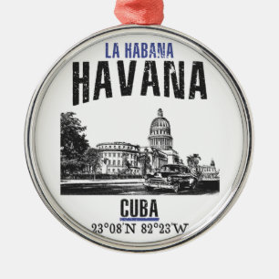 Havanna Silbernes Ornament