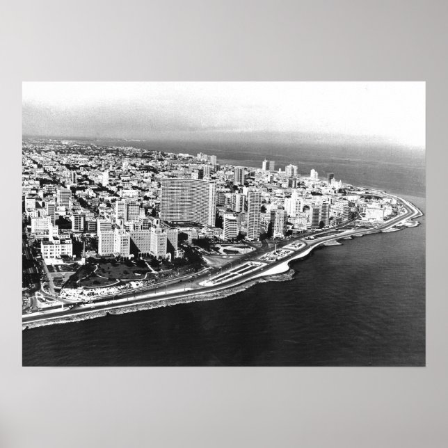 Havanna Skyline 1957 Poster (Vorne)