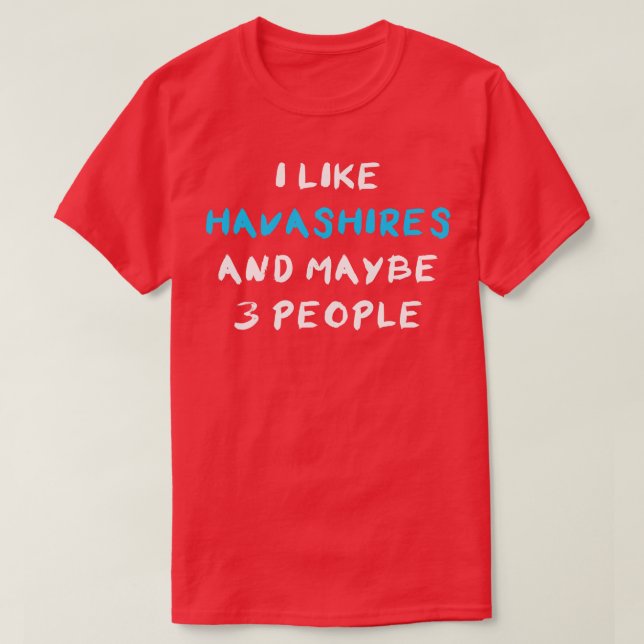 Havashire Funny T-Shirt (Design vorne)