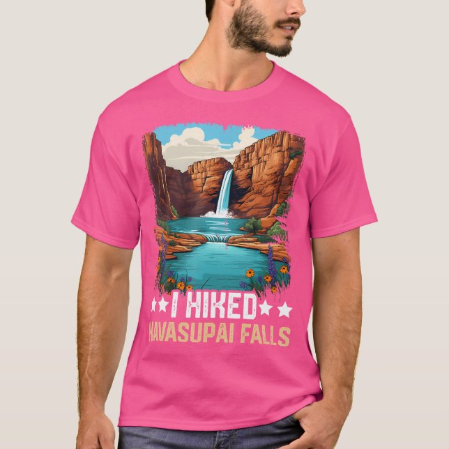 Havasu Falls Grand Canyon Arizona Wandern Camping  T-Shirt (Vorderseite)
