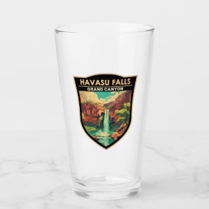 Havasu Falls Grand Canyon Kunst, Dichtung und Musi Glas