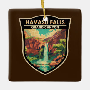 Havasu Falls Grand Canyon Kunst, Dichtung und Musi Keramikornament