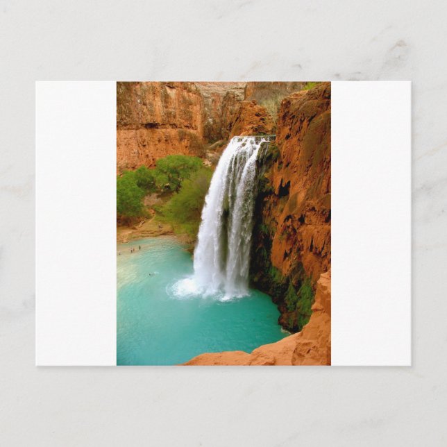 Havasu Falls Postkarte (Vorderseite)
